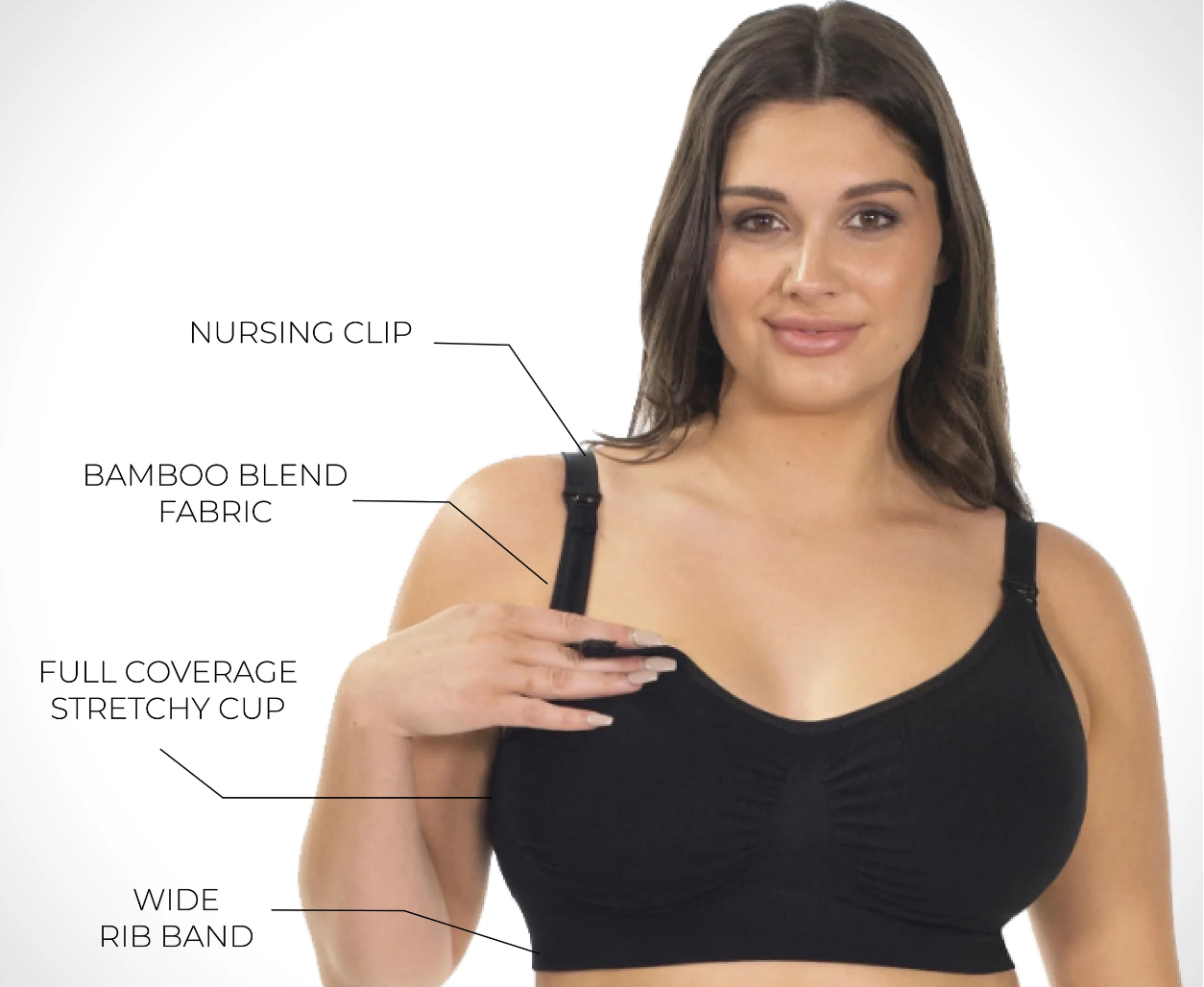 SnugMama Maternity & Nursing Bra